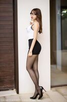 XIAOYU Language World Vol.179 黑絲 Glasses 78POL Turf Booty Hainan Wish Trip (78P)