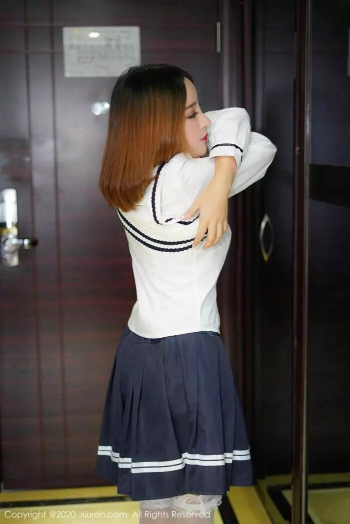 嫩嫩Ri Azusa Ying Private Erogenous Sensibility Student 裝襯襯襯兡內 Vacuum Russian Milk Temptation Yuma (50P) 11th image