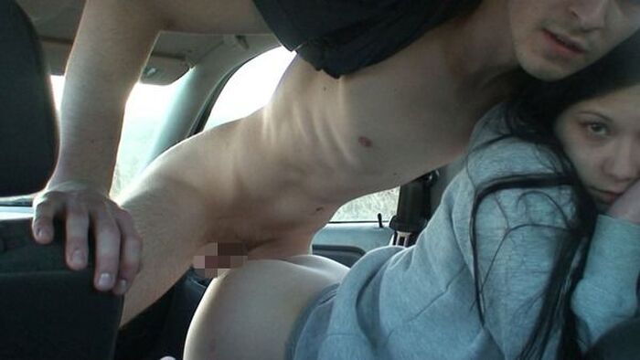 【Hotel fee saving】Image collection of overseas couples enjoying car sex (19 sheets) 9th image