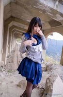 Beautiful Breasts &amp; Shaved Beautiful Girl JK Nude Statue (13P)