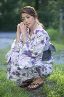 AV Actress Maki Hojo Yukata Erotic Statue (21P)