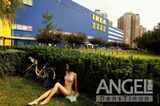Yu-in-heat Beijing Angel IKEA Awe-a-fear eye light Under the Grass Flora Exposed (14P)