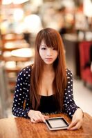 "Nagaa Super Daring" Richi Line Miyako Kaijo! AngelaLee Li Rei "脫內褲畫畫" Invitation undeement! (42P)