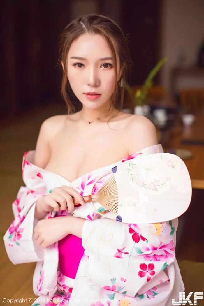 katrina purple kimono with a separate general rhyme (42P) 2th image