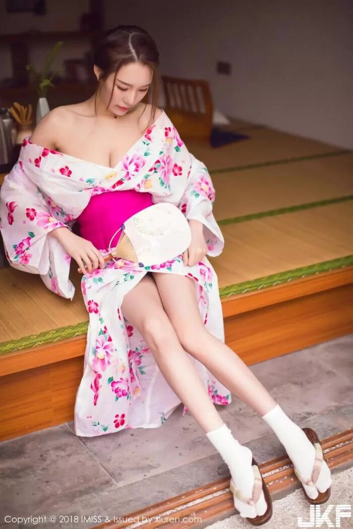 katrina purple kimono with a separate general rhyme (42P) 8th image
