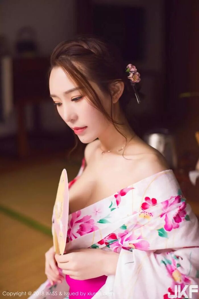 katrina purple kimono with a separate general rhyme (42P) 9th image