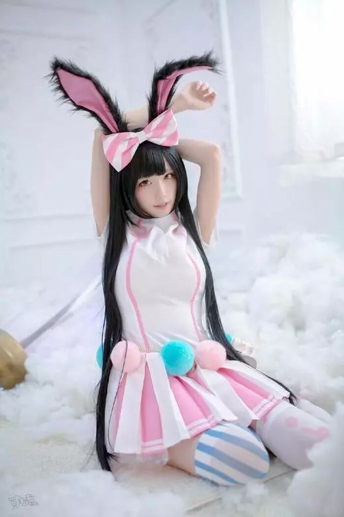Rabbit EarEd Image Bunny Girl Charm Point (162P) 18th image