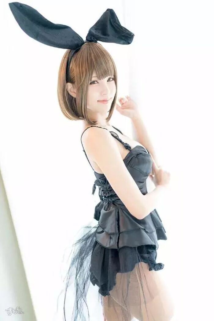 Rabbit EarEd Image Bunny Girl Charm Point (162P) 19th image