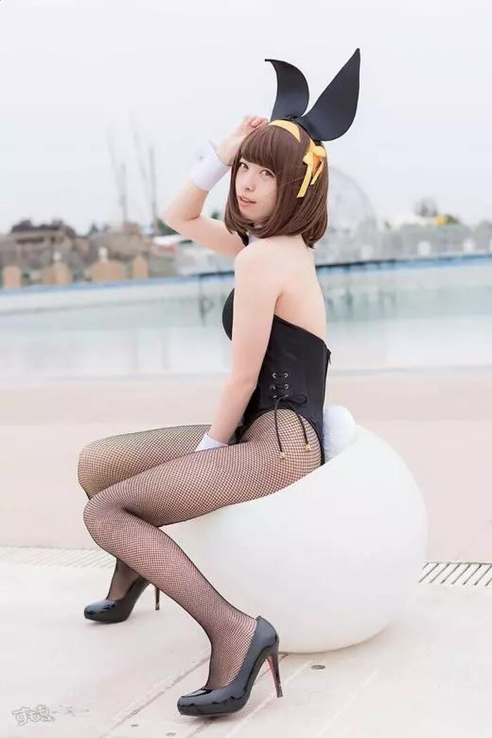 Rabbit EarEd Image Bunny Girl Charm Point (162P) 21th image