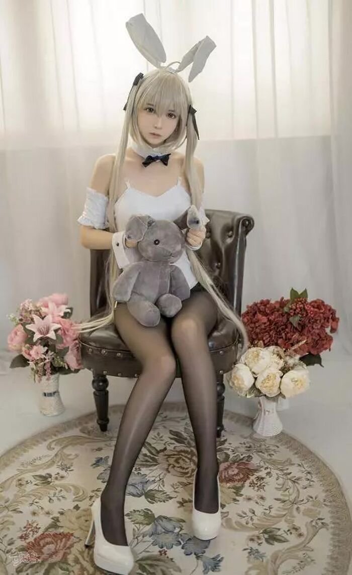 Rabbit EarEd Image Bunny Girl Charm Point (162P) 24th image