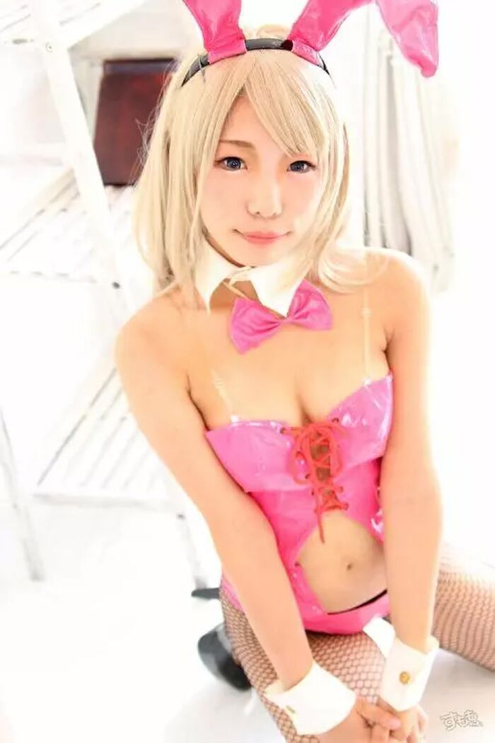 Rabbit EarEd Image Bunny Girl Charm Point (162P) 3th image