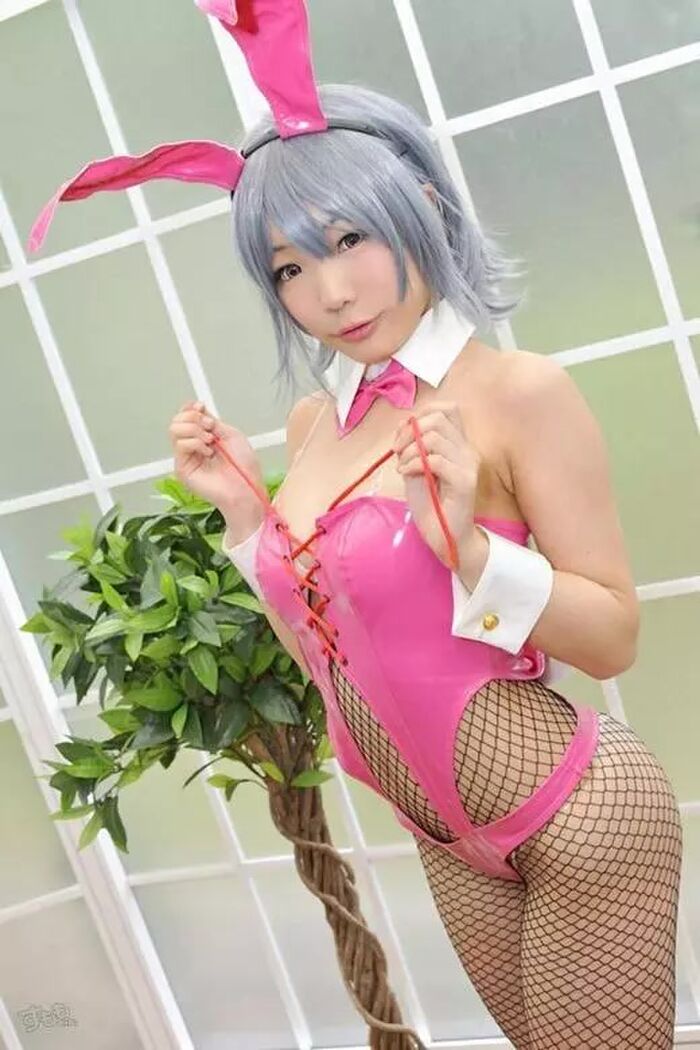 Rabbit EarEd Image Bunny Girl Charm Point (162P) 31th image