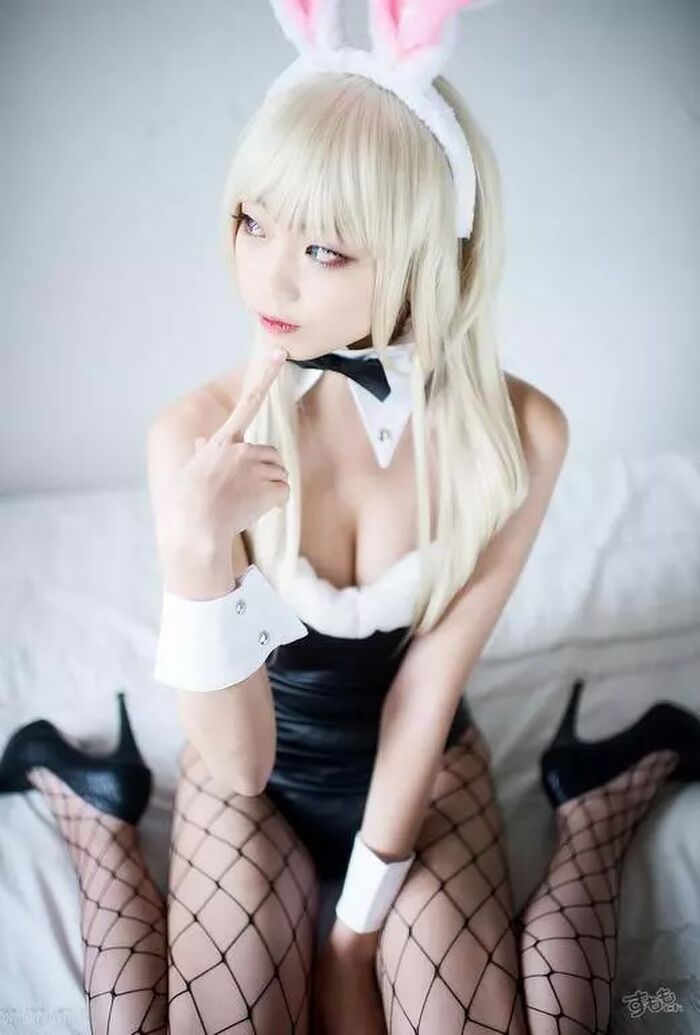 Rabbit EarEd Image Bunny Girl Charm Point (162P) 4th image