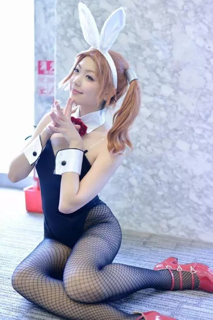 Rabbit EarEd Image Bunny Girl Charm Point (162P) 41th image
