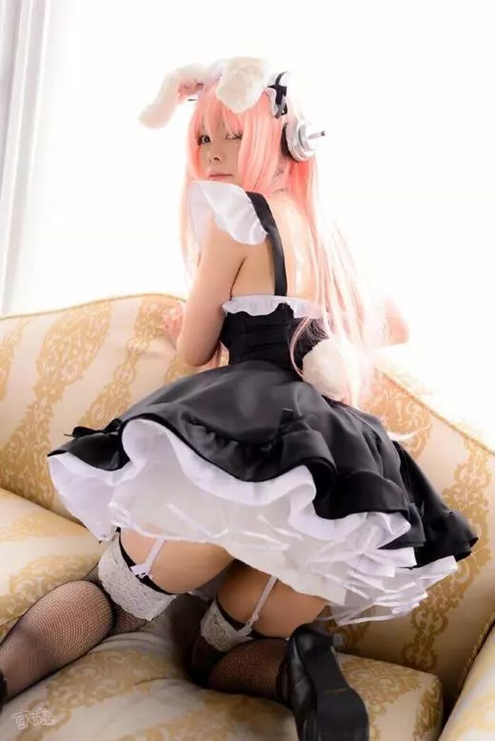 Rabbit EarEd Image Bunny Girl Charm Point (162P) 42th image