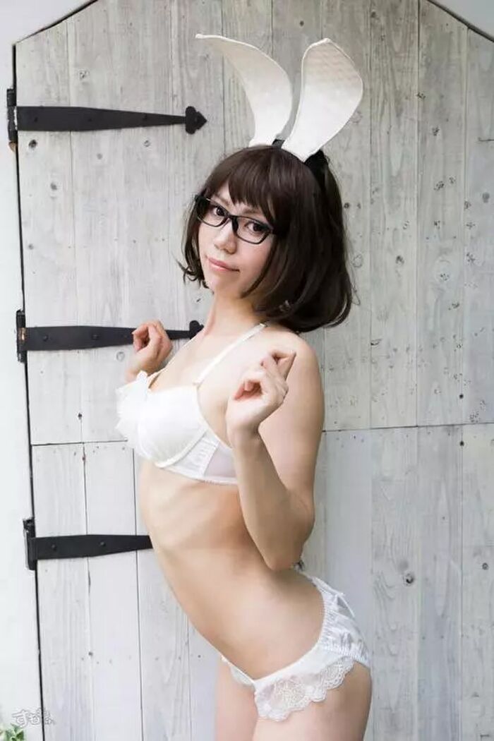 Rabbit EarEd Image Bunny Girl Charm Point (162P) 58th image