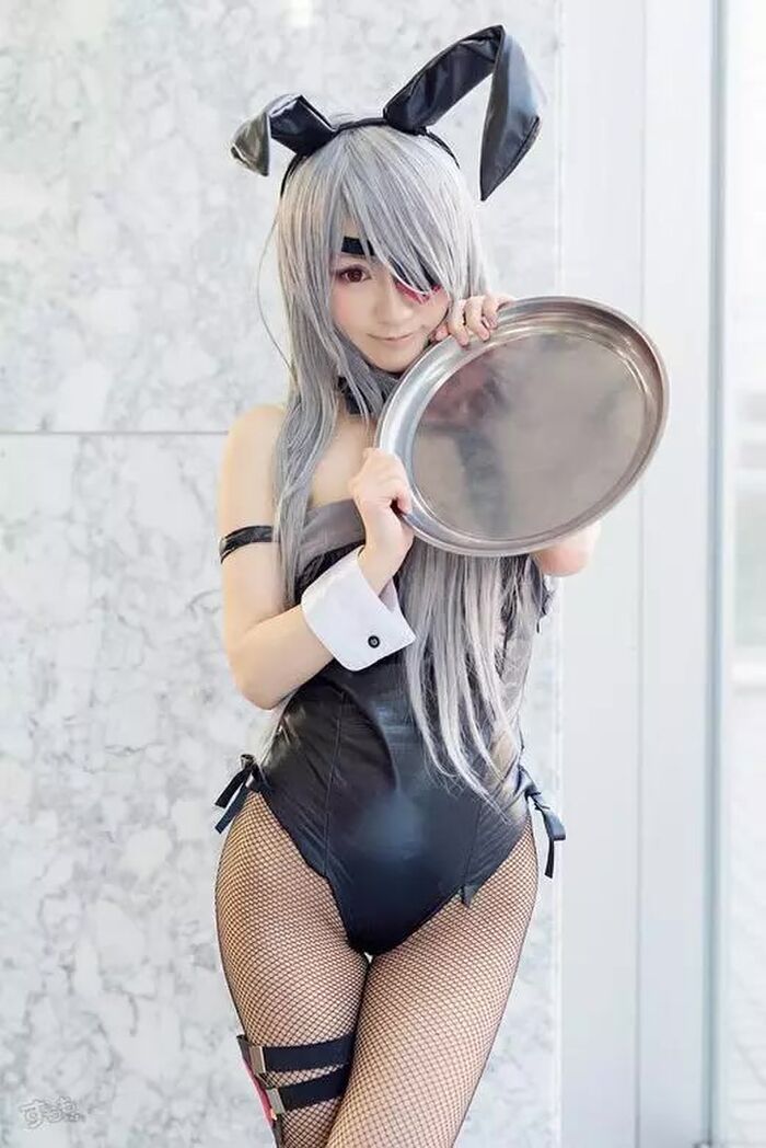 Rabbit EarEd Image Bunny Girl Charm Point (162P) 67th image