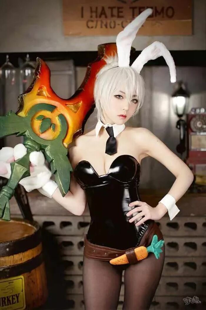 Rabbit EarEd Image Bunny Girl Charm Point (162P) 71th image