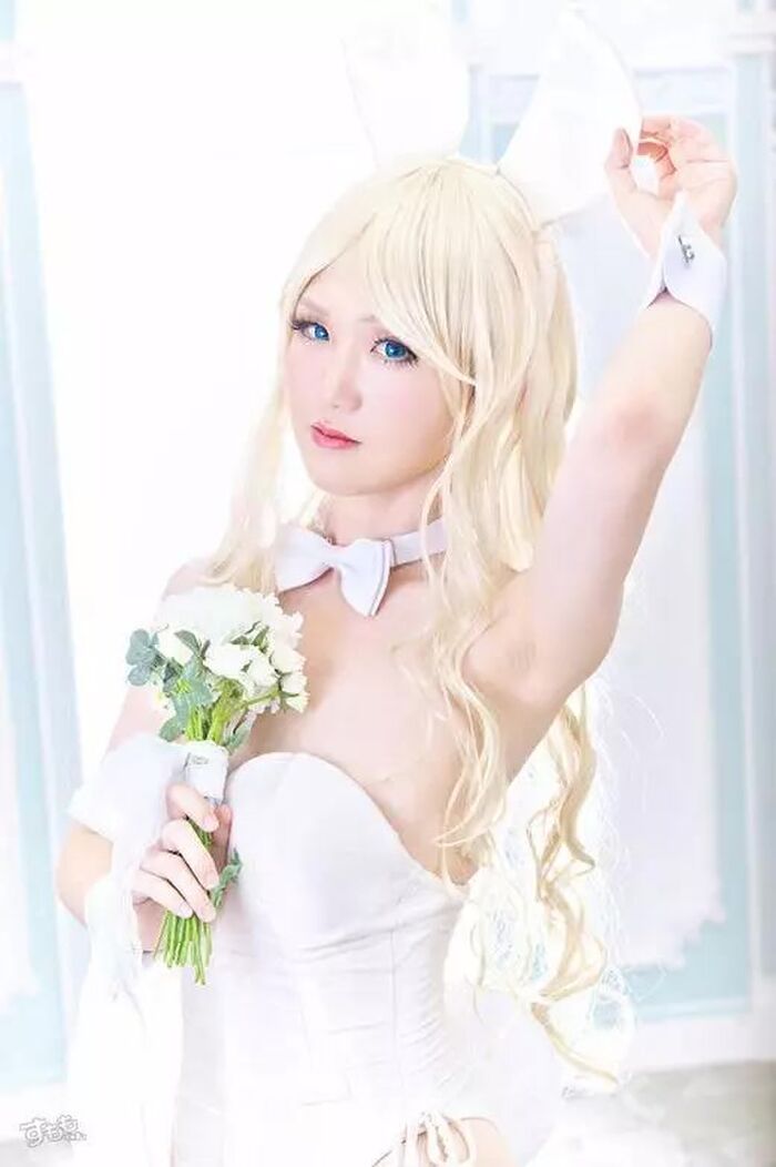 Rabbit EarEd Image Bunny Girl Charm Point (162P) 76th image