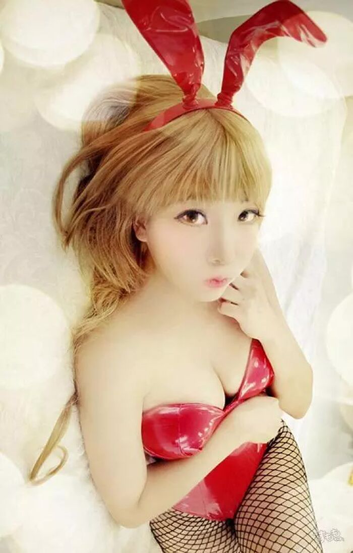 Rabbit EarEd Image Bunny Girl Charm Point (162P) 91th image