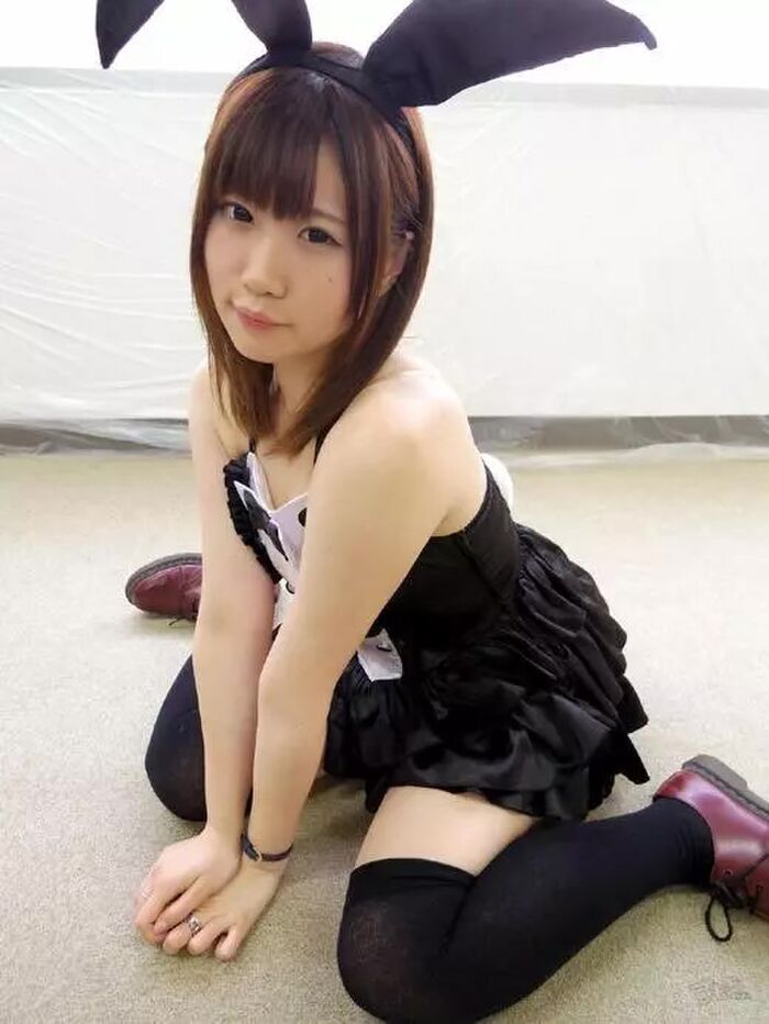 Rabbit EarEd Image Bunny Girl Charm Point (162P) 92th image