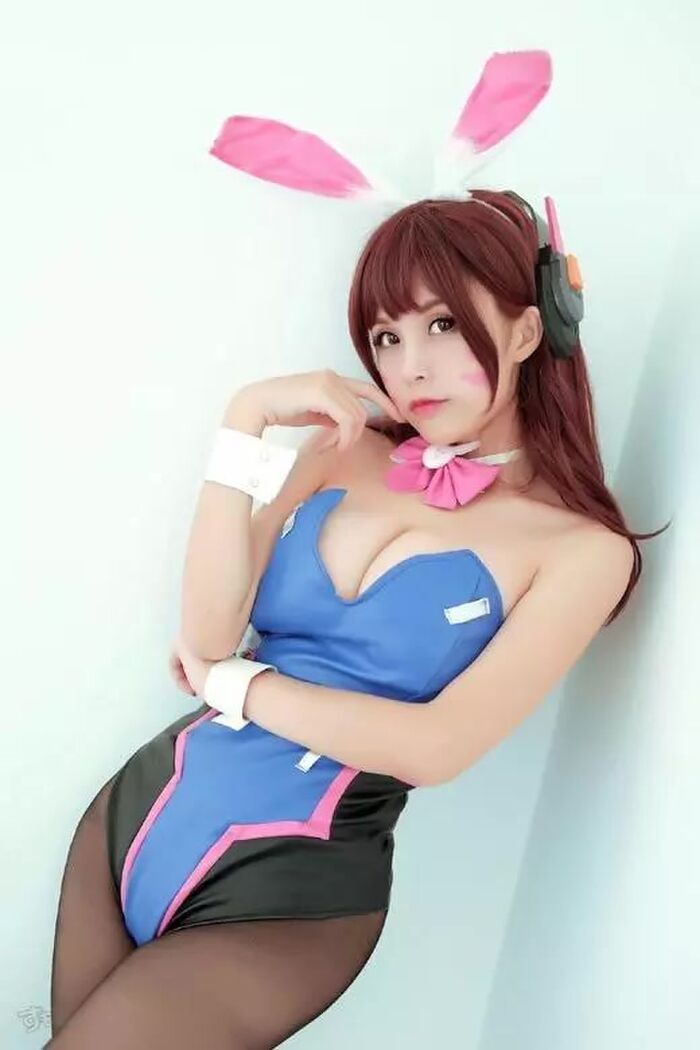 Rabbit EarEd Image Bunny Girl Charm Point (162P) 97th image