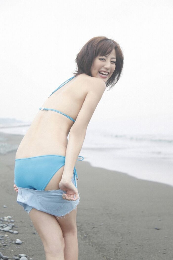 Yumi Sugimoto 187 images! Slender and beautiful legs swimsuit erotic image! 48th image
