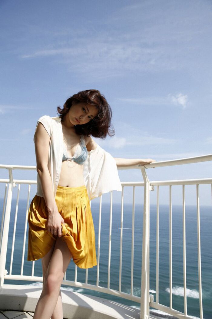 Yumi Sugimoto 187 images! Slender and beautiful legs swimsuit erotic image! 77th image