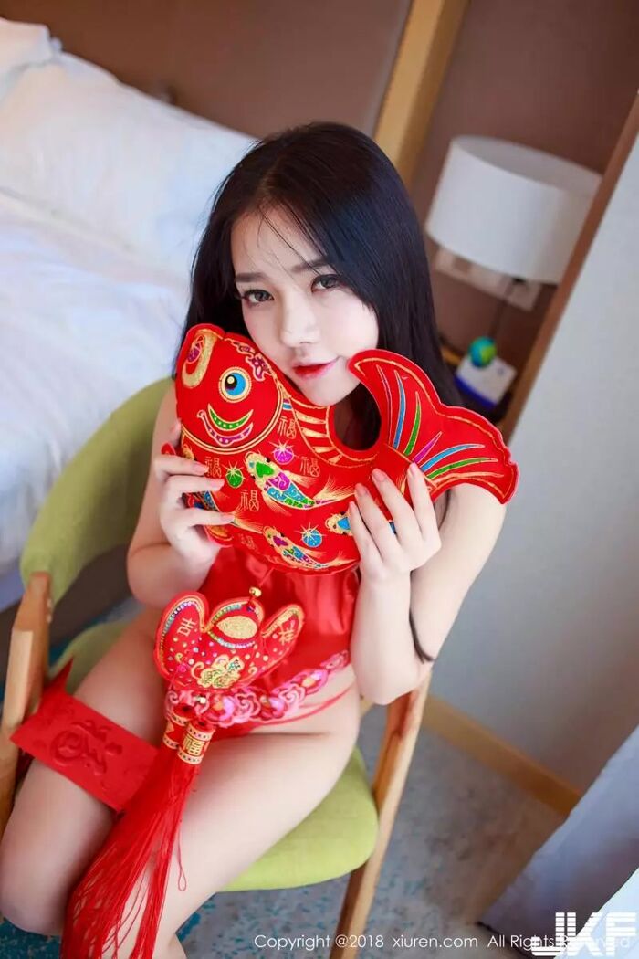 (54P) 嫩Mi natsetsu ai Red 肚 kabutocho character Beautiful breast seduction _XiuRen #921 (54P) 5th image