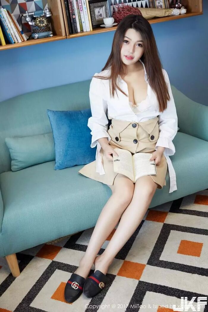 Ying-i-un Ann Ou-un Sky Coat Vacuum Beautiful Breasts Dew 49th image