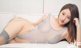 尤果網｜邵子晨的晨曲 半透視白色薄紗(33P) (33P)
