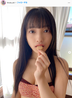 Beautiful girl idol Hiruta Airi (17), last JK swimsuit gravure image is too cute! Show off the last real uniform and bikini of a high school girl in "Yanmaga" and it is very popular!