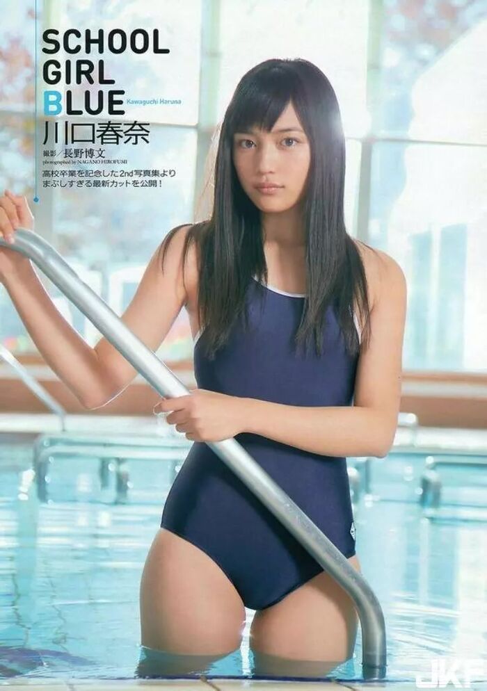 Haruna Kawaguchi, 4 statue of gravure by Mizu 2th image