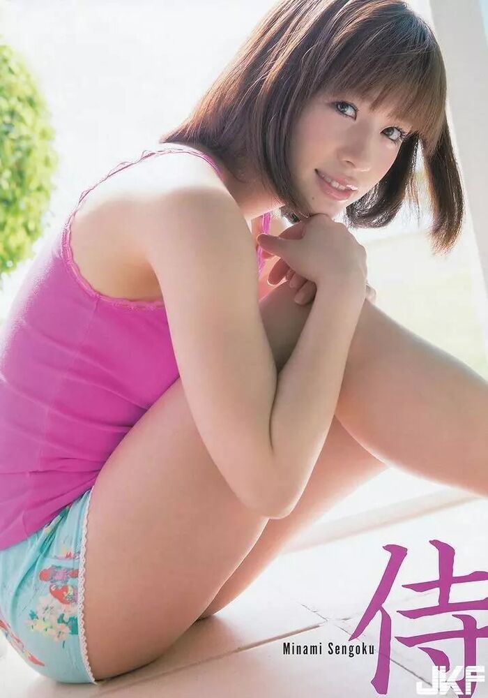 Minami Sengoku, inked by Water, statue of gravure 11th image