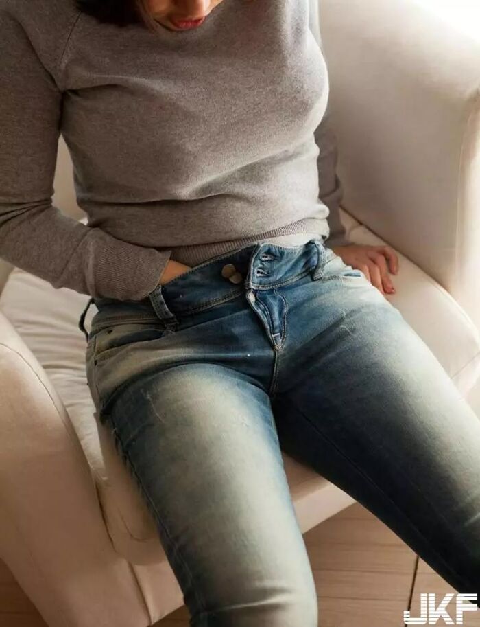 Denim erotic statue| jeans, hotpants, fetish nude (98P) 25th image