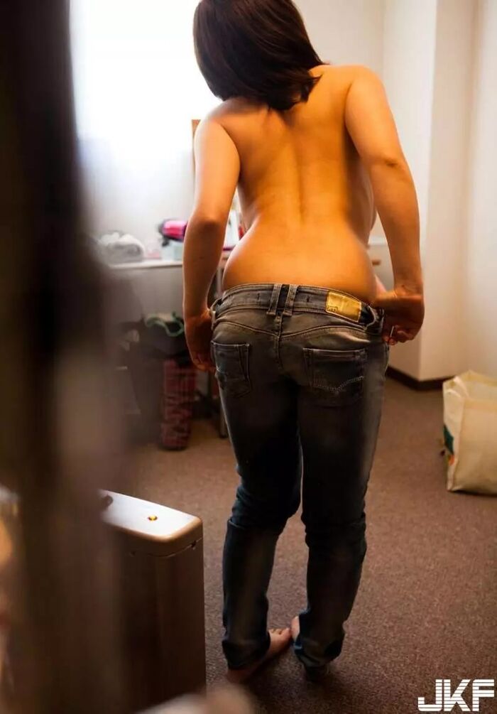 Denim erotic statue| jeans, hotpants, fetish nude (98P) 37th image