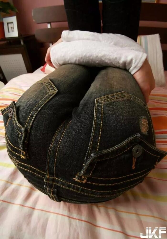 Denim erotic statue| jeans, hotpants, fetish nude (98P) 66th image