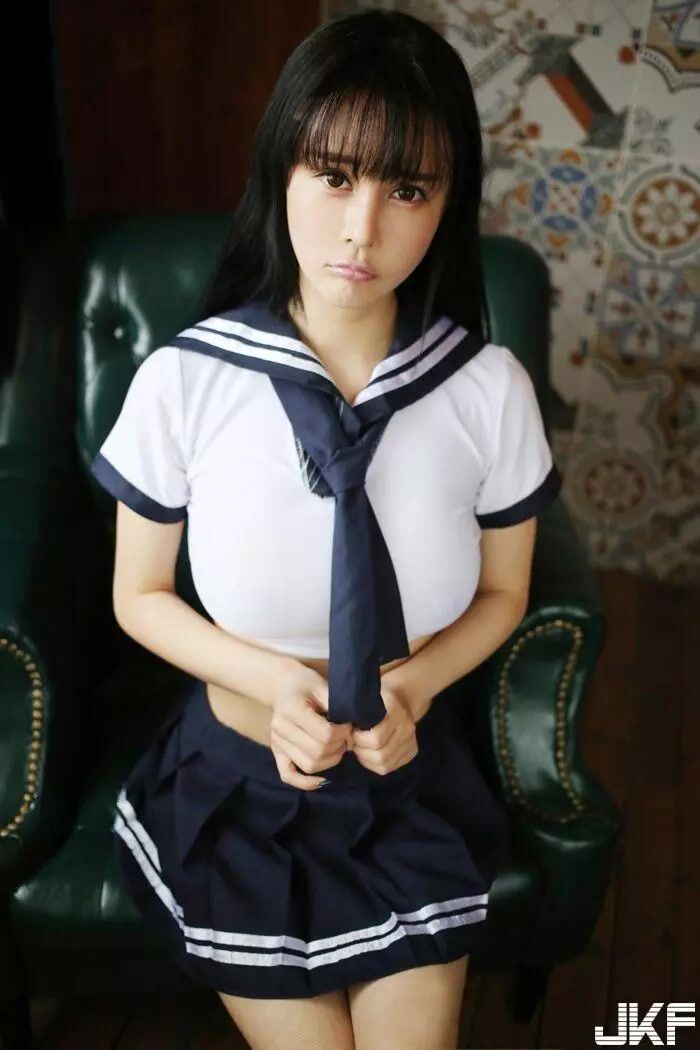 Longing for Akane Hajine buttocks white white clothes big 11th image