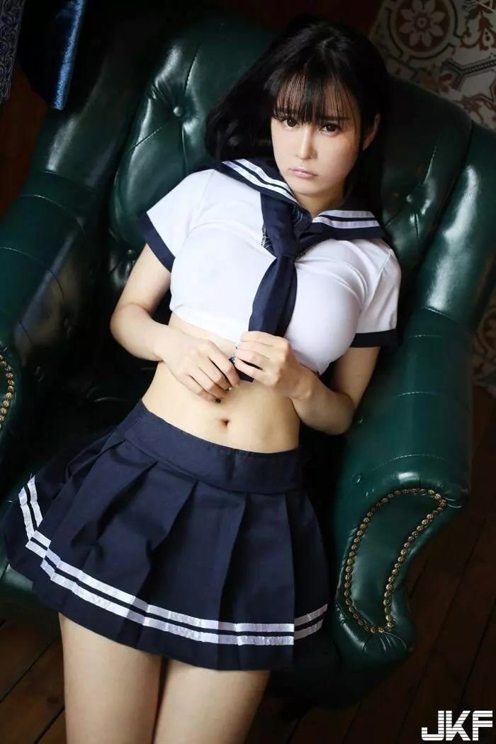 Longing for Akane Hajine buttocks white white clothes big 9th image