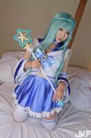 Cosplayer Sanae Dongfengya excited by the expanded of Rin Nippori