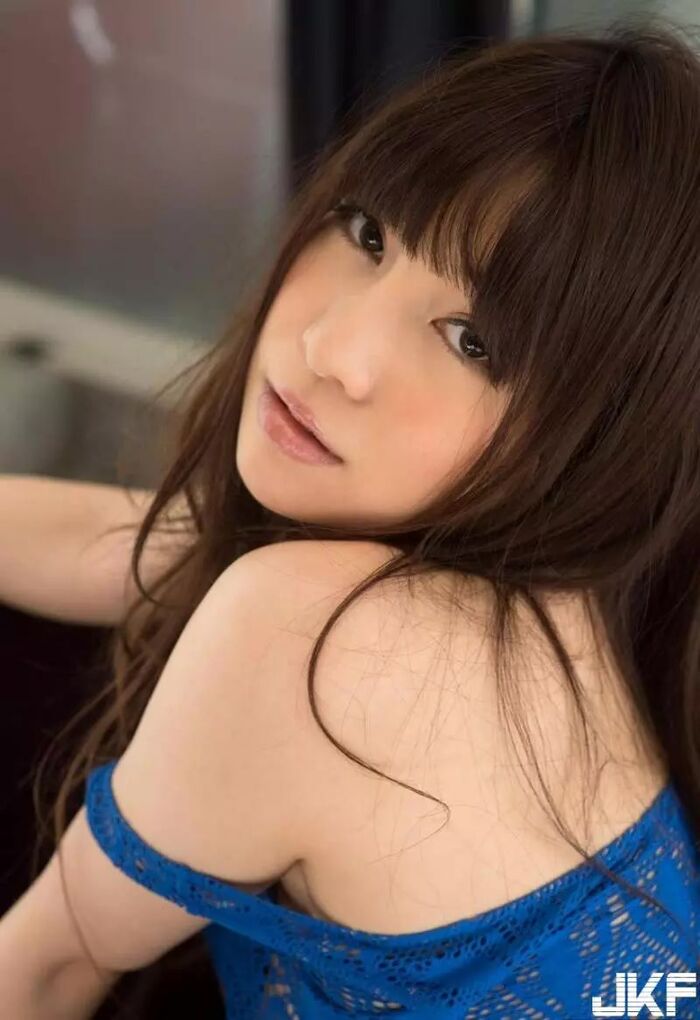 Aoi Beauty Getting Naked In Blue Dress (22P) 9th image