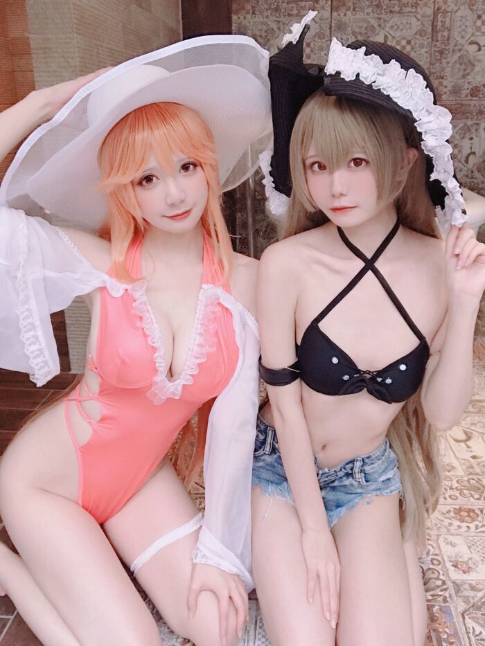 Ritsu (Koritsu) Busty Cosplay Image Summary! Taiwanese beauty layer is too erotic cute with slender big 33th image