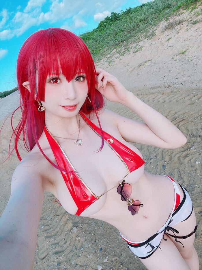 Ritsu (Koritsu) Busty Cosplay Image Summary! Taiwanese beauty layer is too erotic cute with slender big 55th image