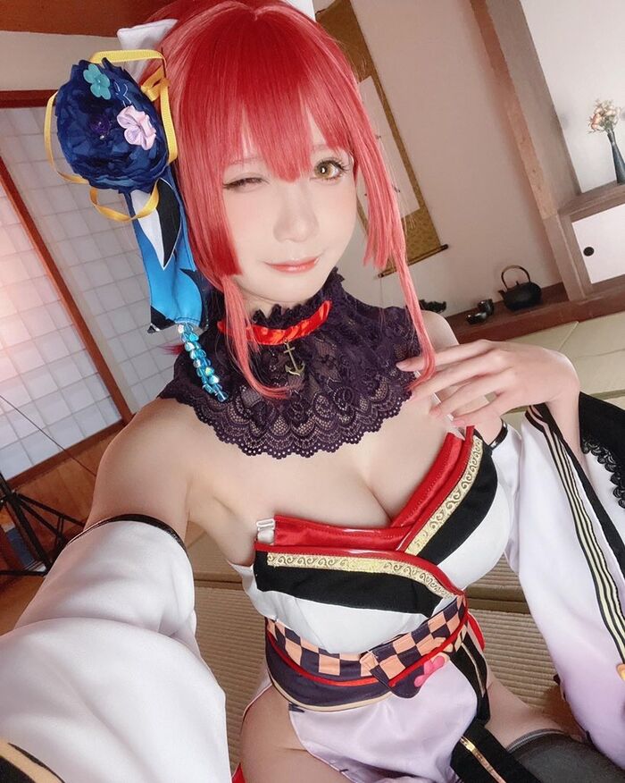 Ritsu (Koritsu) Busty Cosplay Image Summary! Taiwanese beauty layer is too erotic cute with slender big 66th image